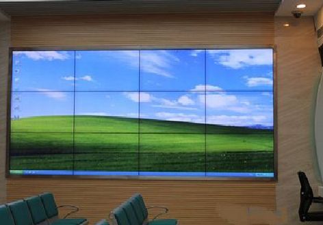 怀宁液晶拼接屏的另类用法。